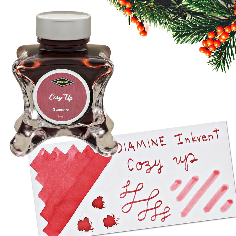Diamine Inkvent Green Edition Standard Bottled Ink in Cozy Up – 50 mL
