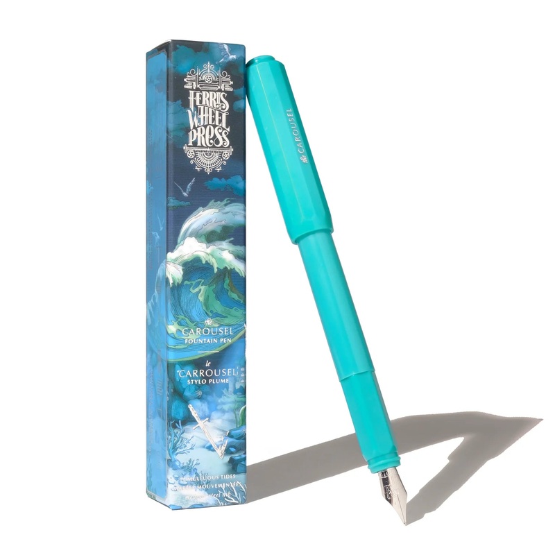 Ferris Wheel Press The Carousel Fountain Pen – Tumultuous Tides (Limited Edition)