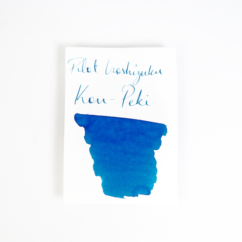 Pilot Iroshizuku Bottled Ink – Kon-Peki Cerulean Blue (50ml)