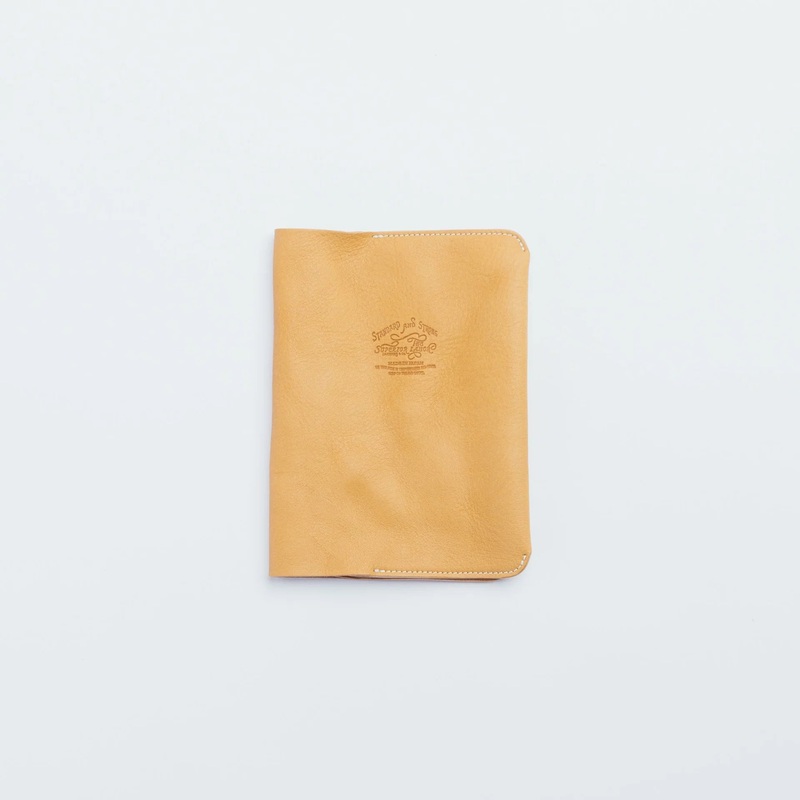 The Superior Labor B6 Oil Leather Notebook Cover – Natural
