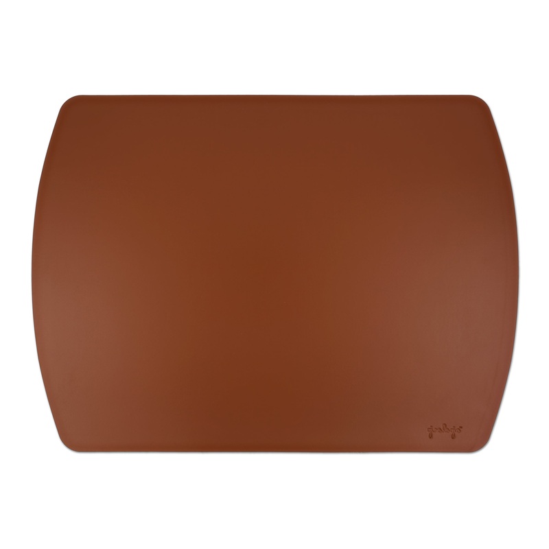 Girologio Repurposed Leather Writing Mat in Congac