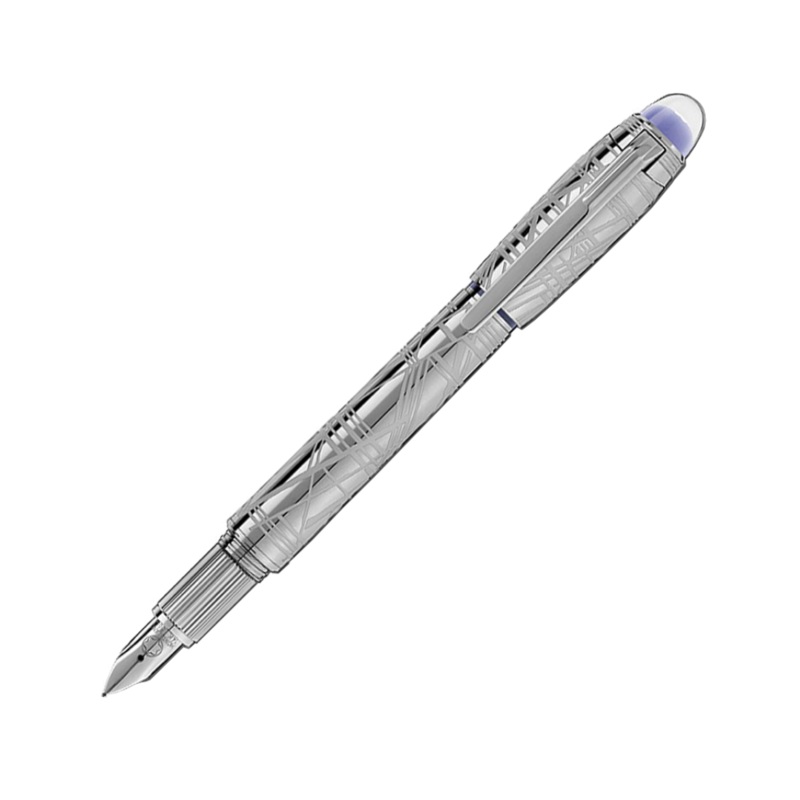 Montblanc StarWalker SpaceBlue Fountain Pen – Metal