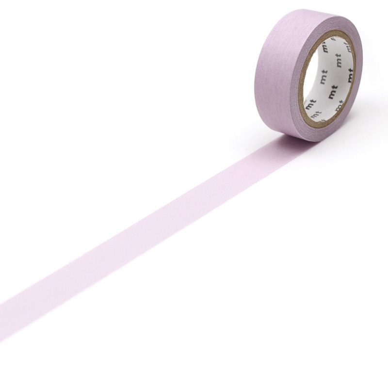 MT Basic Washi Tape Pastel Raspberry 7m