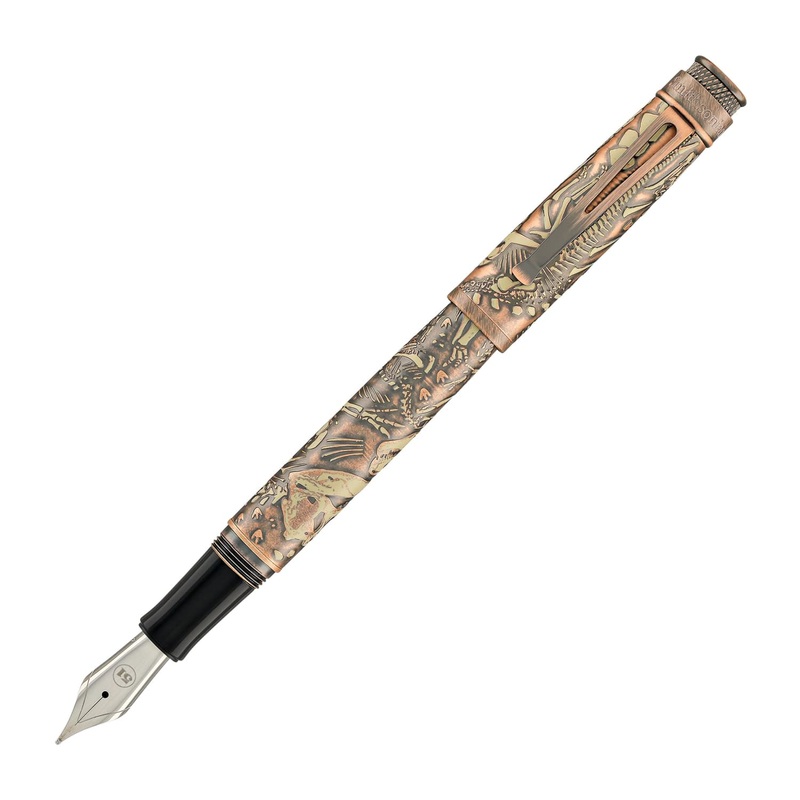 Retro 51 Tornado Smithsonian Fountain Pen in Dino Fossil