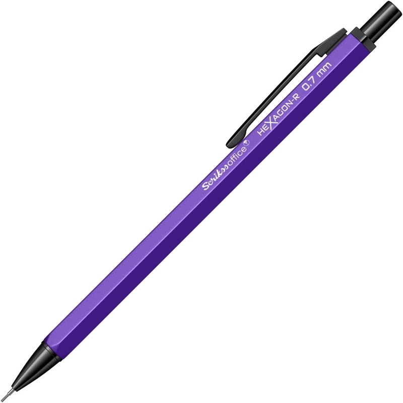 Scrikss Hexagon .7mm Mechanical Pencil – Purple
