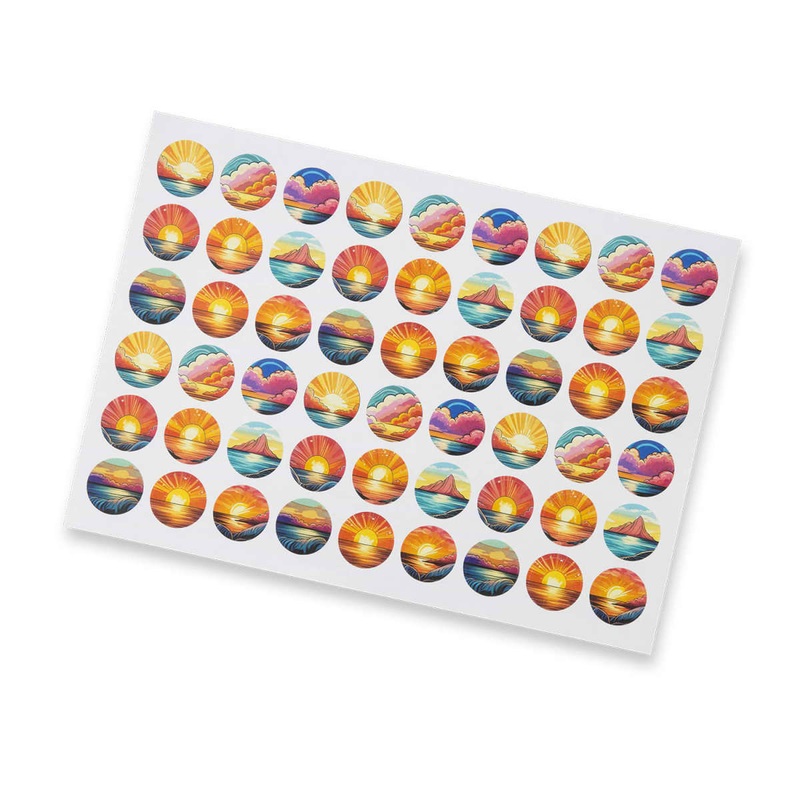 Sticker Sheet 26mm Circle – Matte