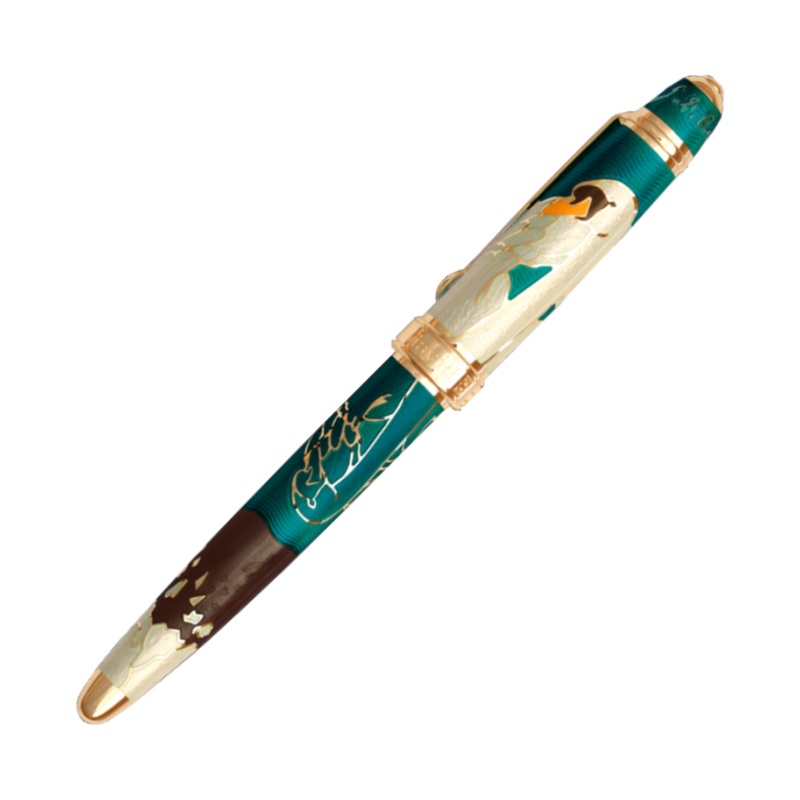 David Oscarson Hans Christian Andersen The Ugly Duckling Fountain Pen – Teal (Limited Edition)