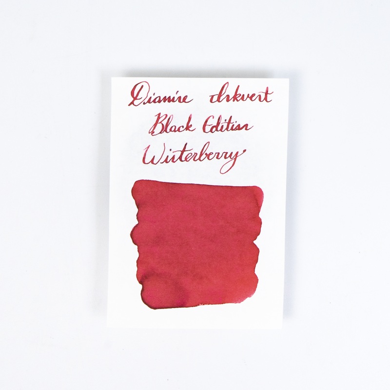 Diamine Winterberry (50ml) Bottled Ink (Chameleon) – Black Edition