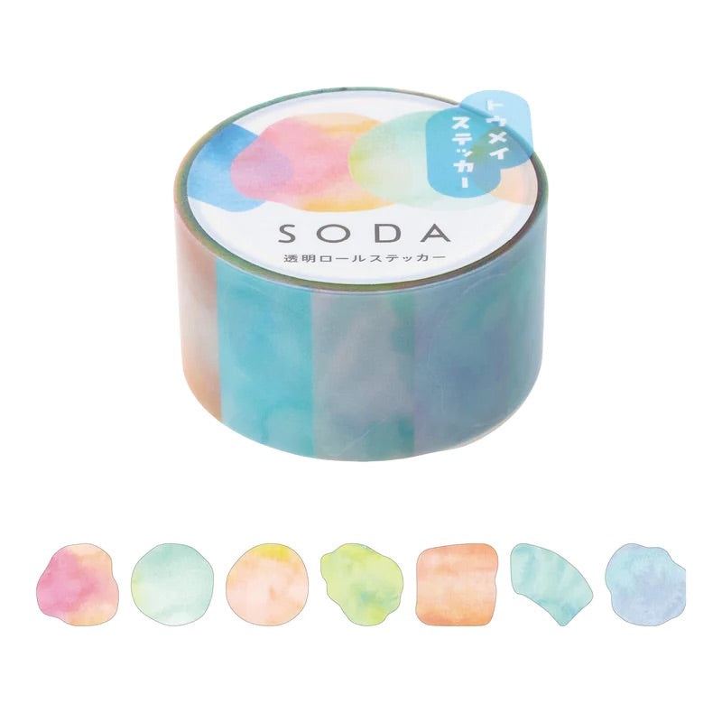 KITTA Soda Transparent Masking Tape (Sticker Type) – Palette