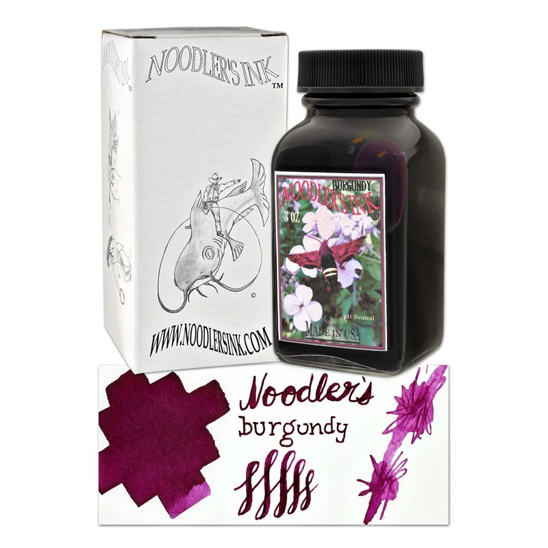 Noodler’s Burgundy Fountain Pen Ink – 3oz Bottle Bottle