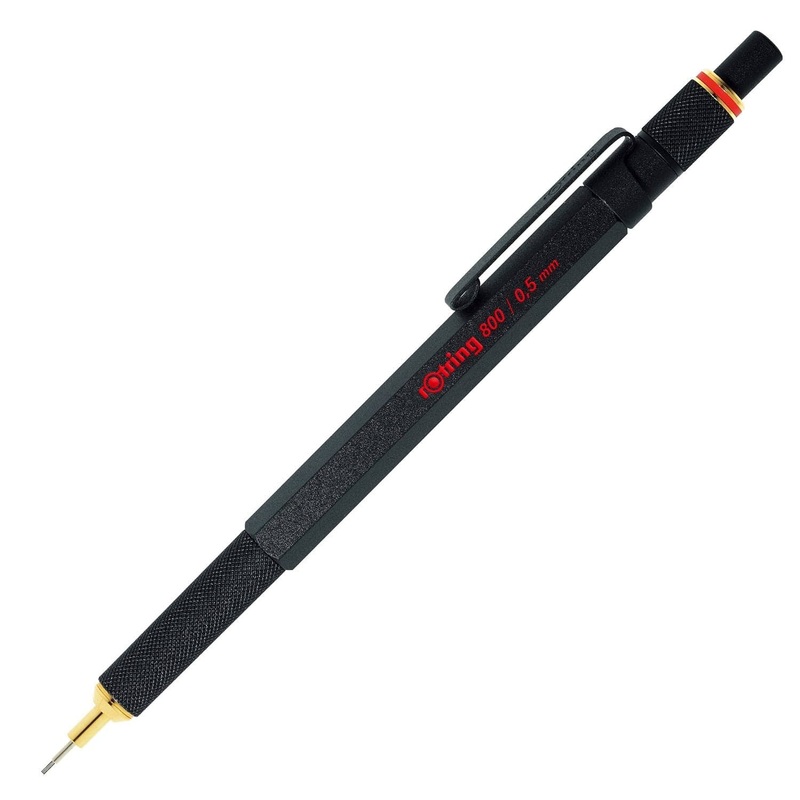 Rotring 800 Series Mechanical Pencil in Black – 0.5mm