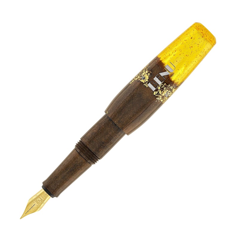 Benu Pixie Collection Fountain Pen in Honey Bronze Medium