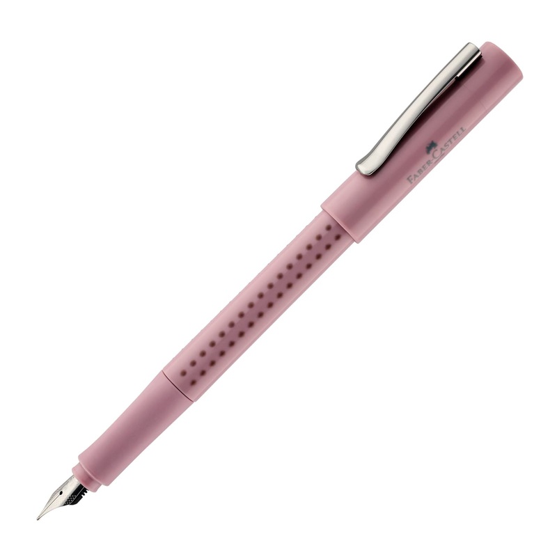 Faber-Castell Grip Harmony Fountain Pen in Rose Shadows Medium