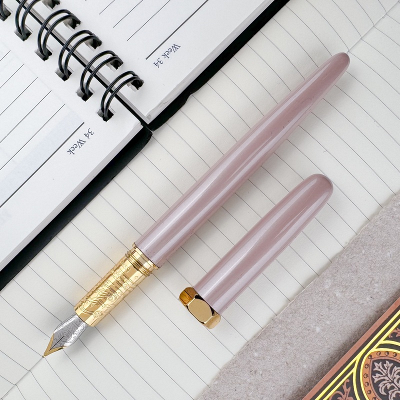 Ferris Wheel Press Bijou Fountain Pen – Huffin Puff Pink Fine