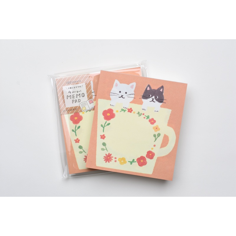 Furukawa Paper Me Time Memo Pad – Cat