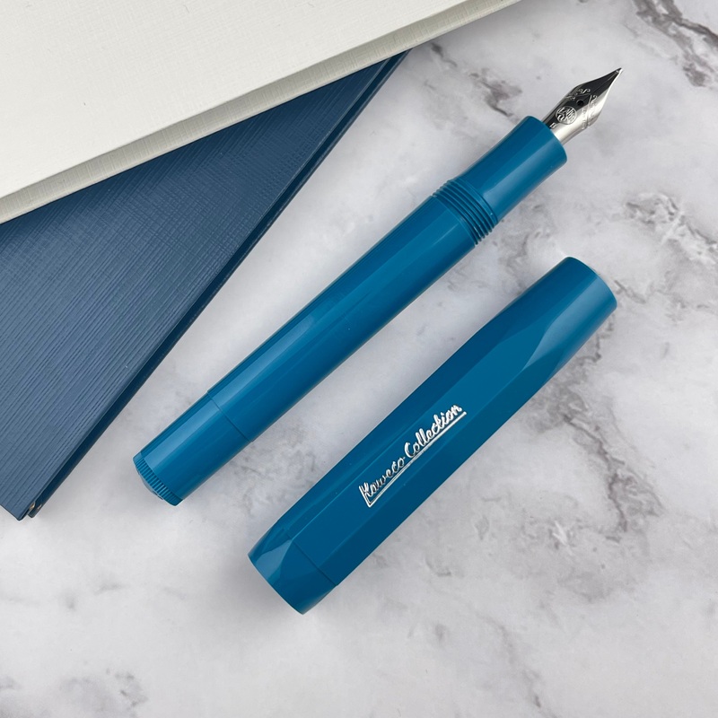 Kaweco Collection Sport Fountain Pen – Cyan (Special Edition) Extra Fine