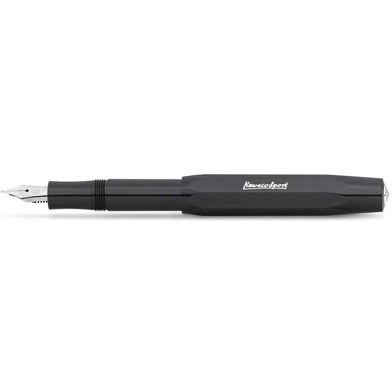 Kaweco Skyline Sport Fountain Pen, Black – M (Medium Nib)