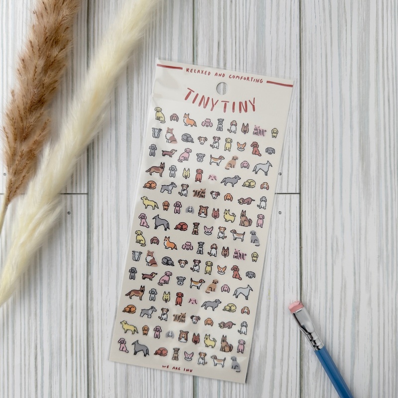 Mind Wave Sticker – Tiny Tiny Dog