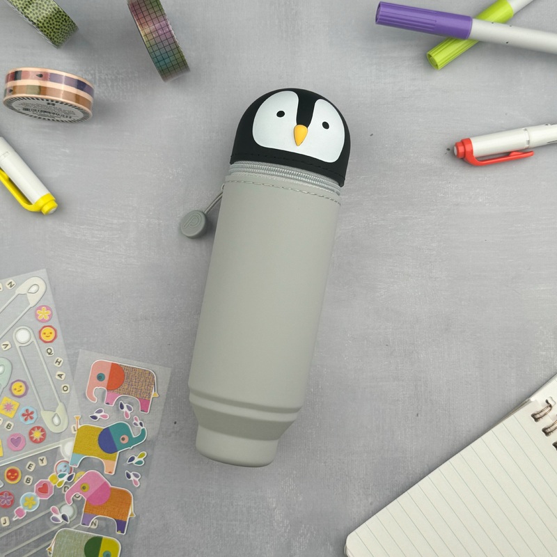 PuniLabo Stand Up Pen Case – Penguin