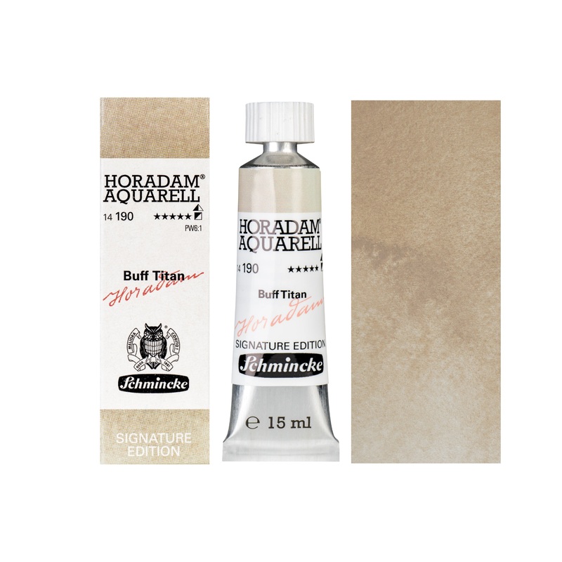 Schmincke Horadam Watercolors, Buff Titanium (Signature Edition)