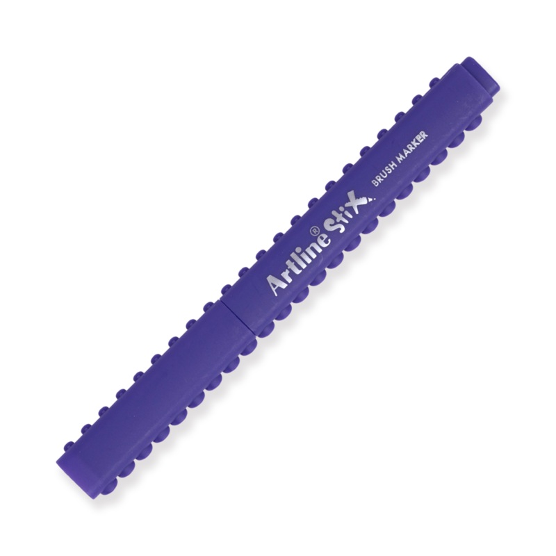 Shachihata Artline Stix Brush Marker – Purple