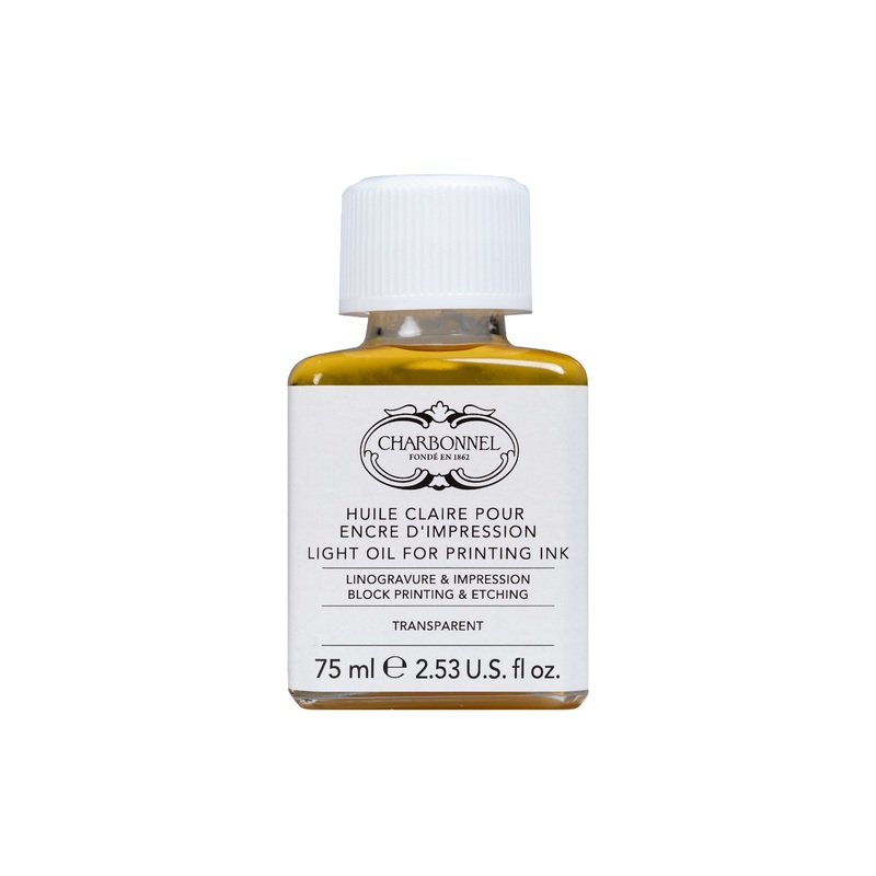 Water-Washable Oil-Based Printmaking Ink, Oil Medium