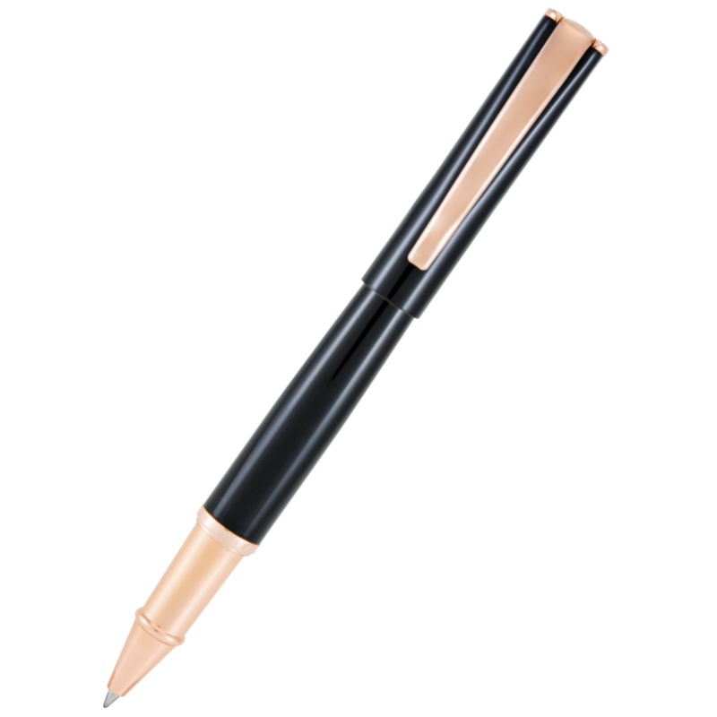 Monteverde Impressa Rollerball – Black Rose Gold