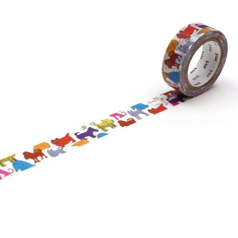 MT Washi Tape – Lisa Larson Colorful dog