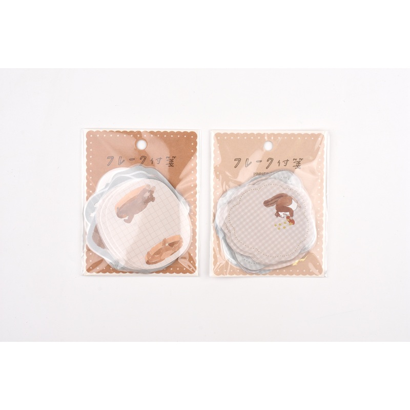 Papier Platz x Tobimatsu Shoichiro Flake Sticky Notes Various Motifs