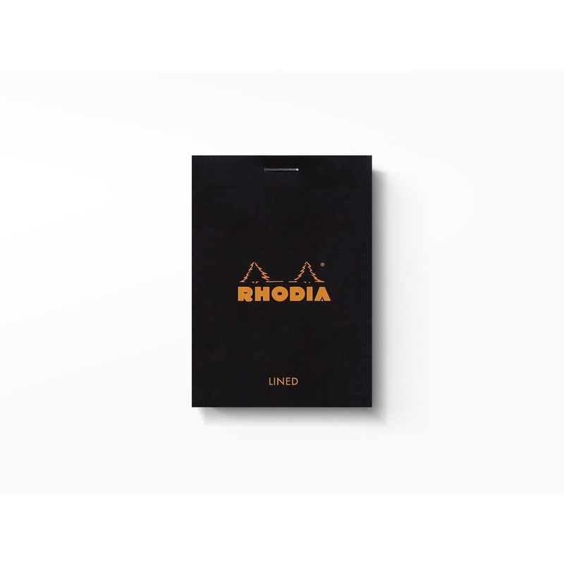 Rhodia Classic Notepad No 11 (2.9 x 4.1) Black Graph