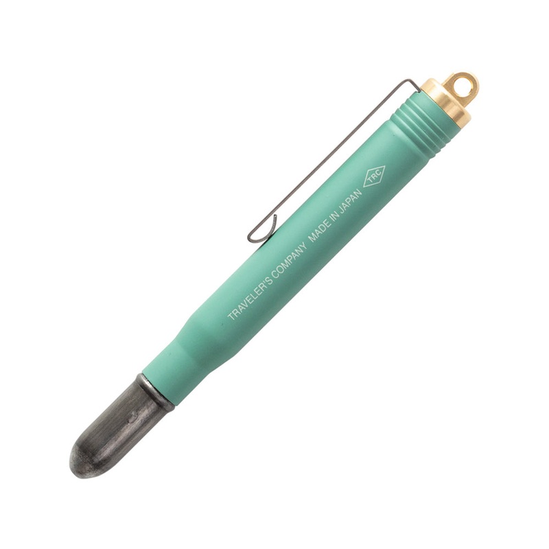 Travelers Company Brass Factory Green Limited Edition Ballpen