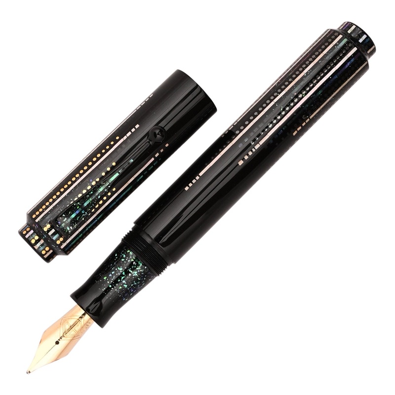 AP Limited Editions – The Writer Maki-e Art Fountain Pen – Radiance Broad