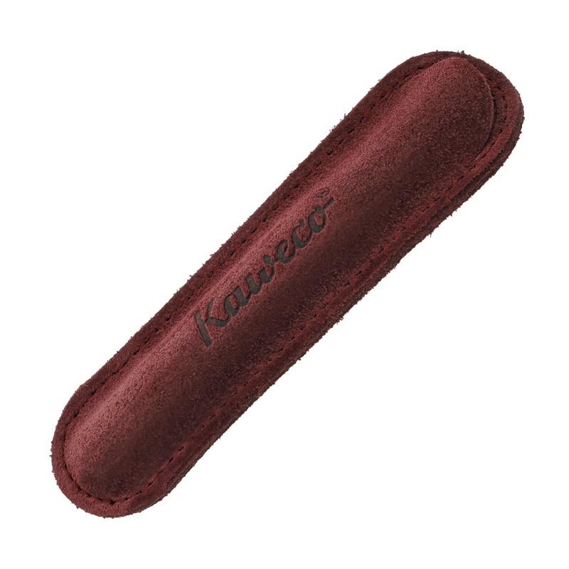 Kaweco Eco Velour Sport Single Pen Pouch in Bordeaux