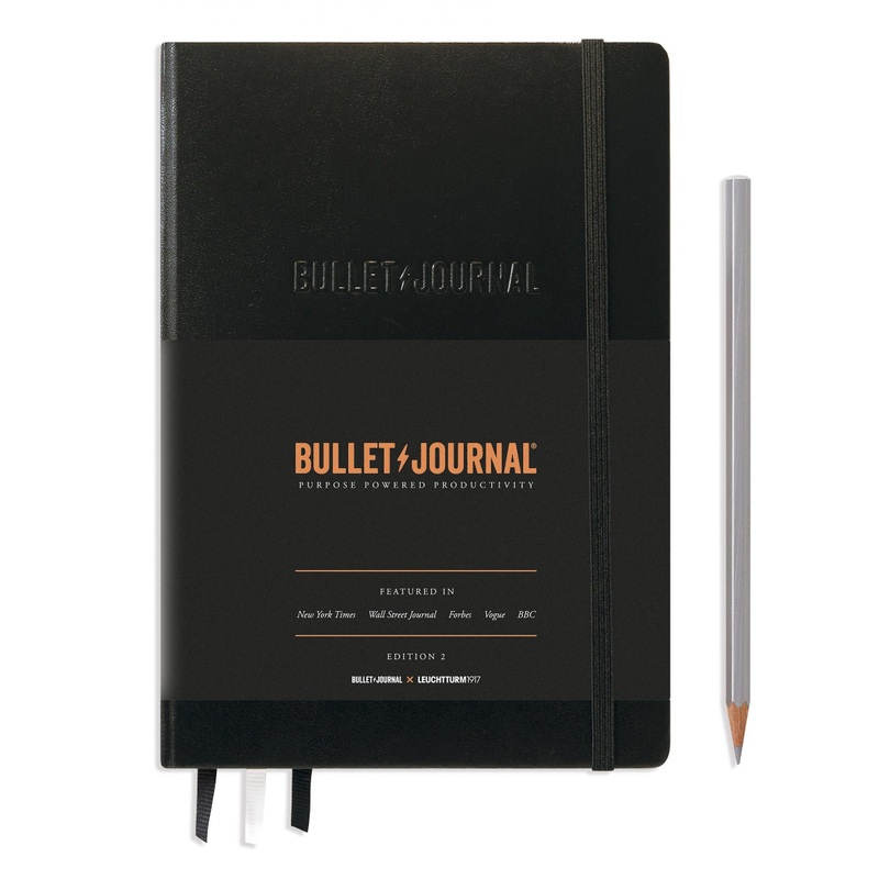 Leuchtturm1917 120gsm Bullet Journal Edition 2 (A5) – Black