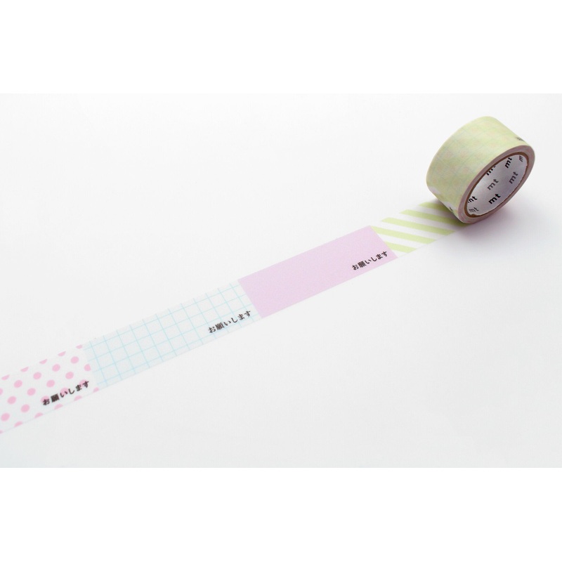 mt Washi Tape – fab – Onegaishimasu (Please) (Coming Soon)