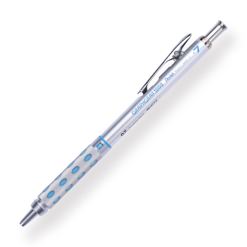 Pentel  GraphGear 1000 Mechanical Pencil – 0.7 mm – Blue