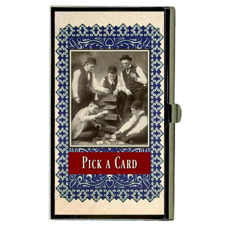 Pick A Card Business Card Holder