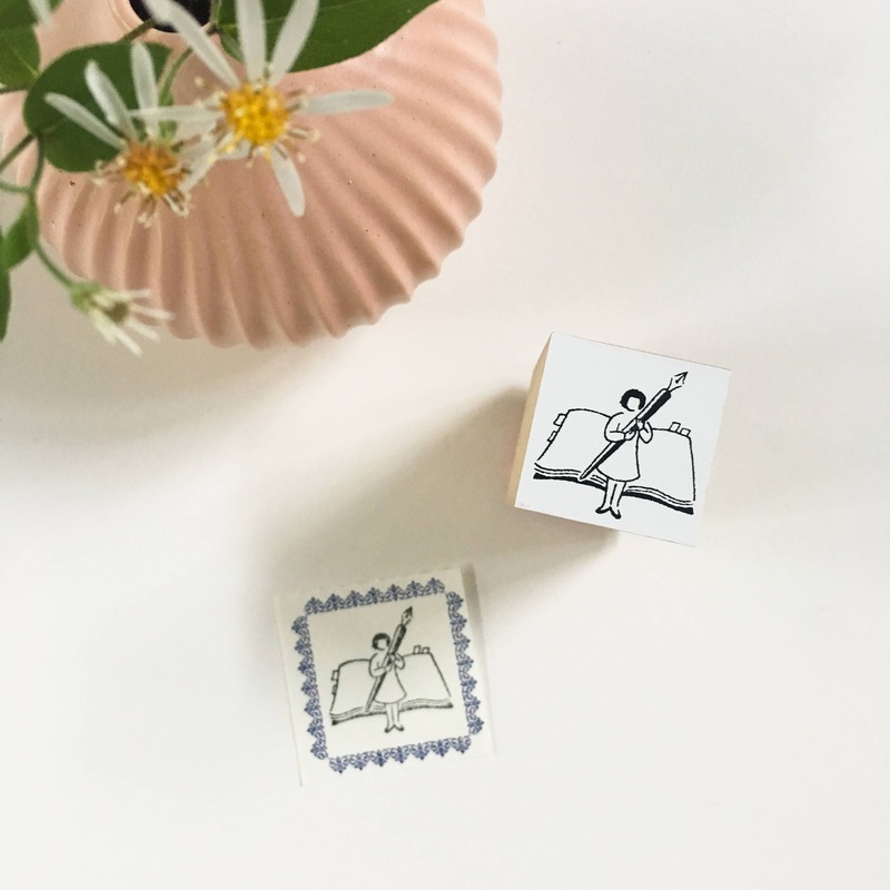 Rakui Hana x niconeco zakkaya Collaboration Stamp – Writing it down