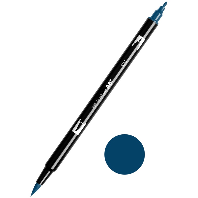 Tombow ABT-526 True Blue Dual Brush Pen