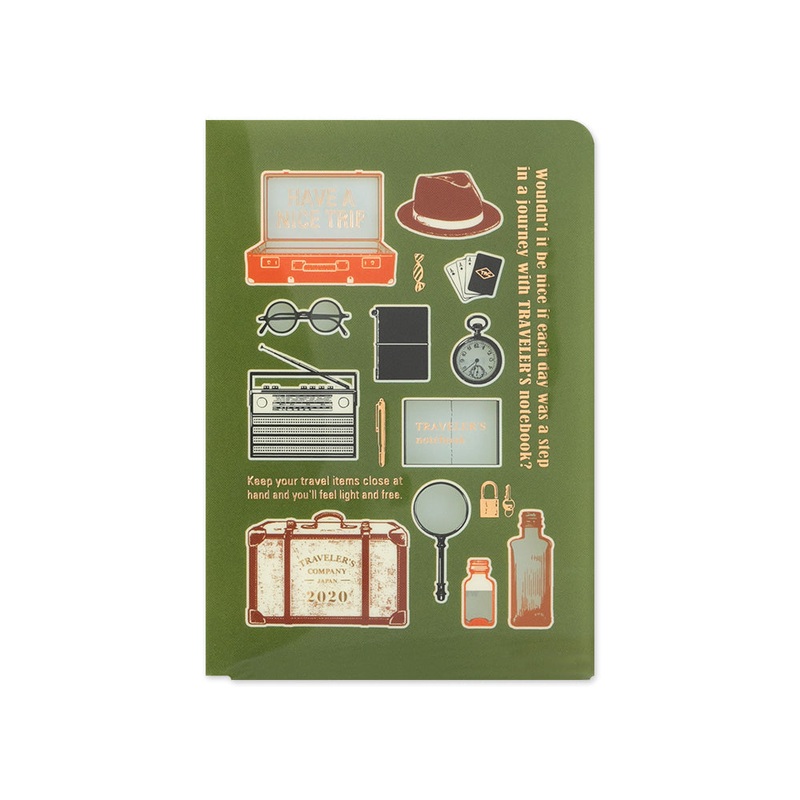 Traveler’s Notebook Clear Folder 2020 for Passport Size