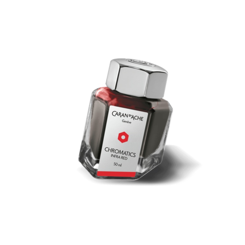 CARAN d’ACHE,  Ink Bottle – CHROMATICS | Infra Red | 50ml.