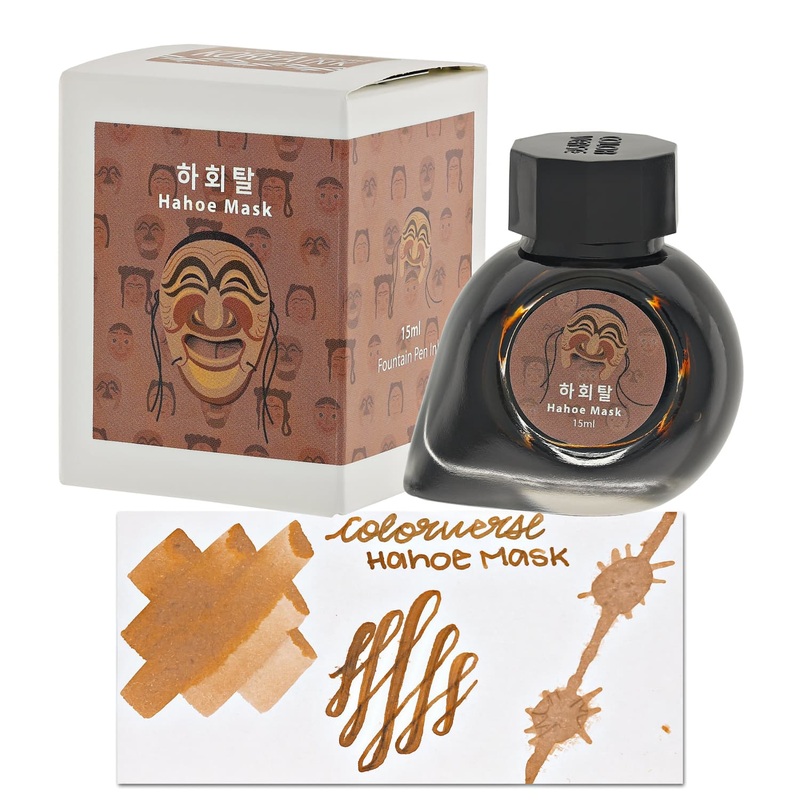 Colorverse Korea Special Bottled Ink in Hahoe Mask – 15mL