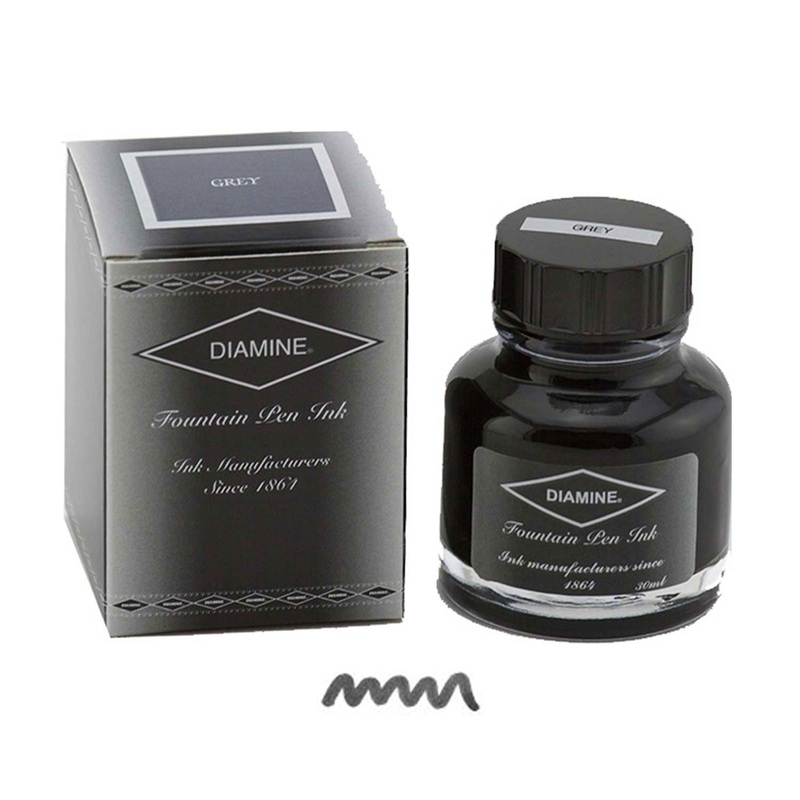 Diamine Grey Ink Bottle – 30ml
