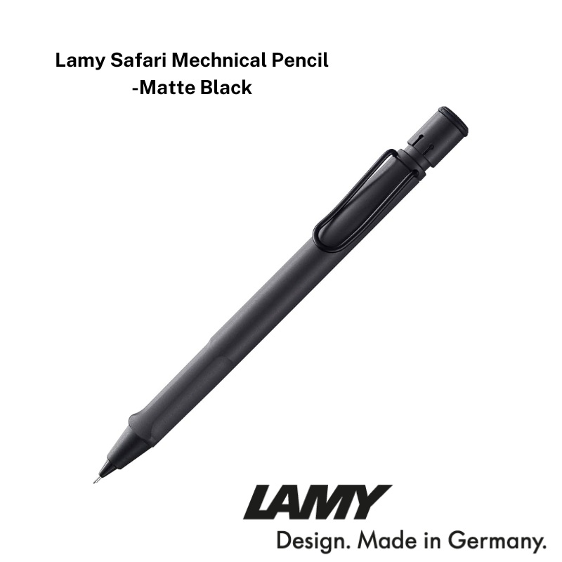 Lamy Safari Mechanical Pencil – Matte Black