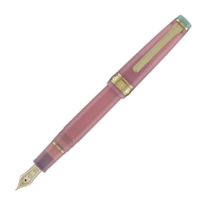 Sailor Professional Gear Slim Solar Term Series Fountain Pen in Hagi Gold Trim – 14kt Gold Nib Medium