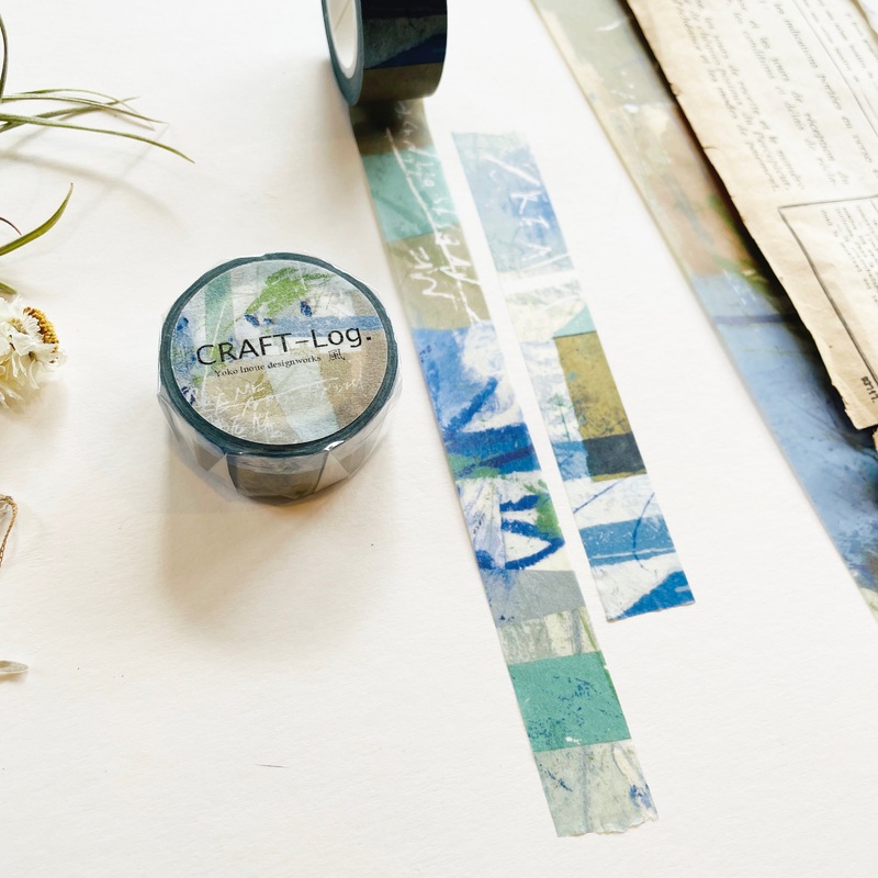 Yoko Inoue x niconeco Five Elements Washi Tape – Wind(18mm)