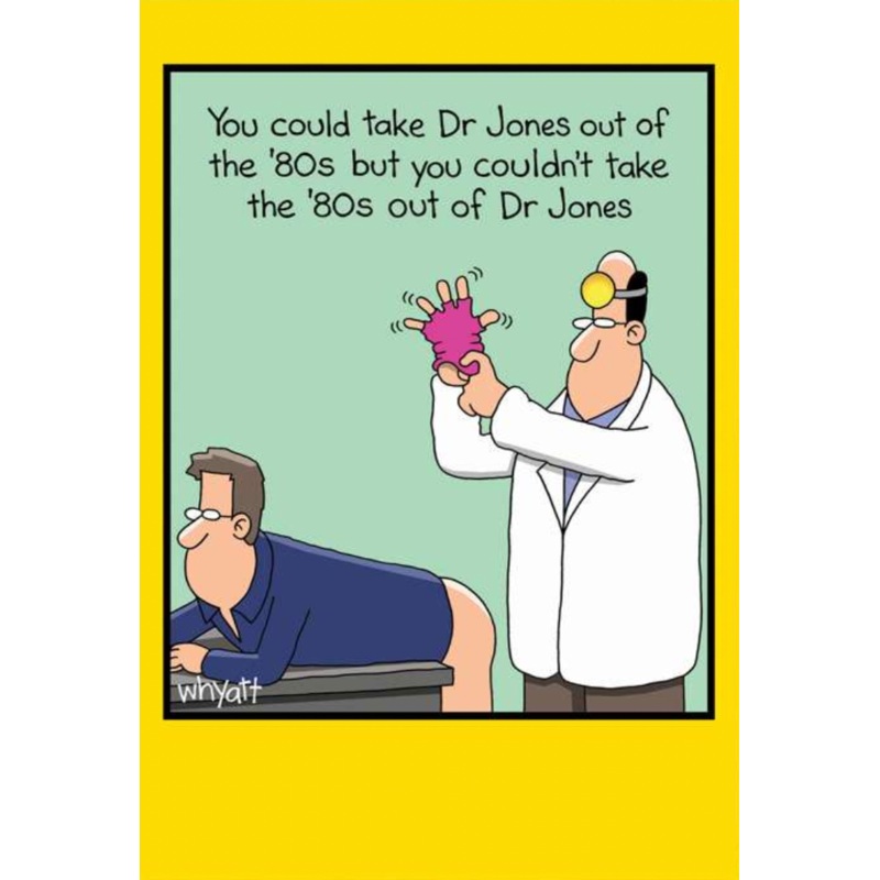 Birthday – Dr Jones