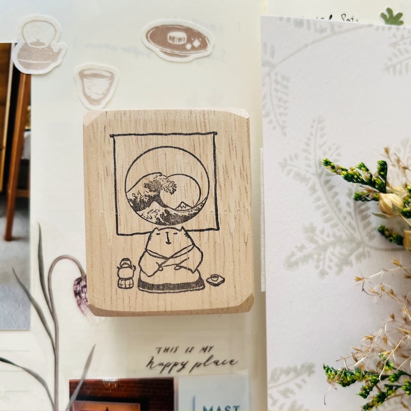 Catdoo Rubber Stamp – Traditional Tea