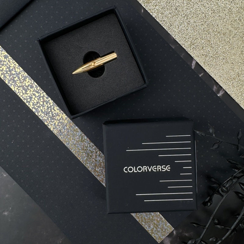 Colorverse Shuttle Dip Pen Nib – Brass