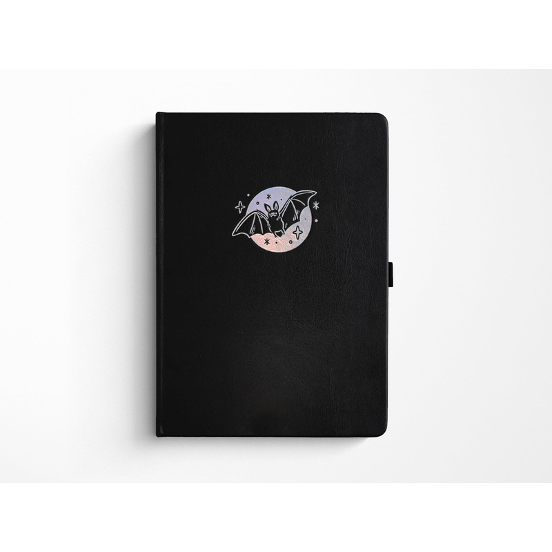 Cute Bat A5 Dot Grid Journal